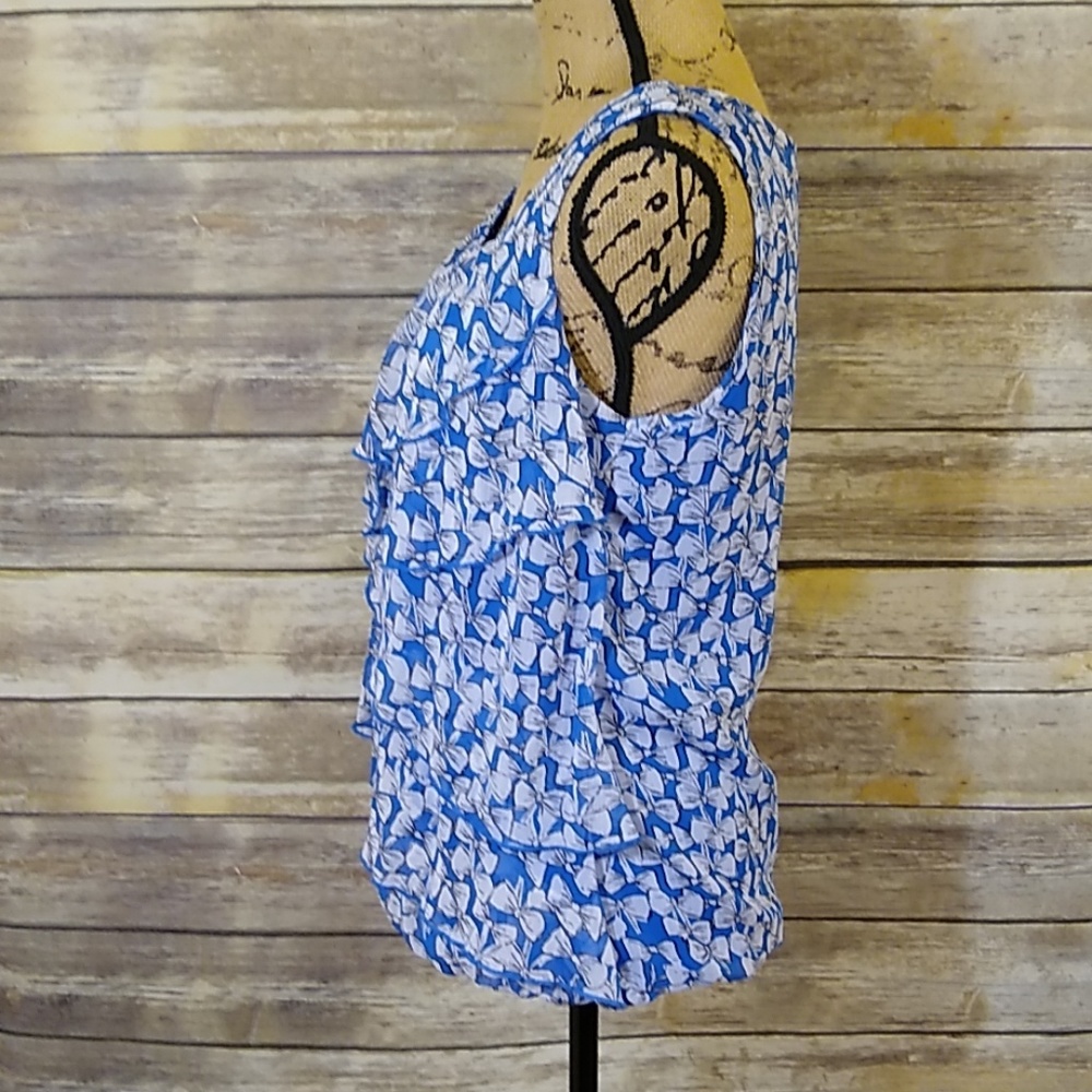 Dress Barn Ruffle Tank - Picture 2 of 5